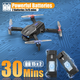 X-shop drone provides one-key takeoff and landing for simple starts