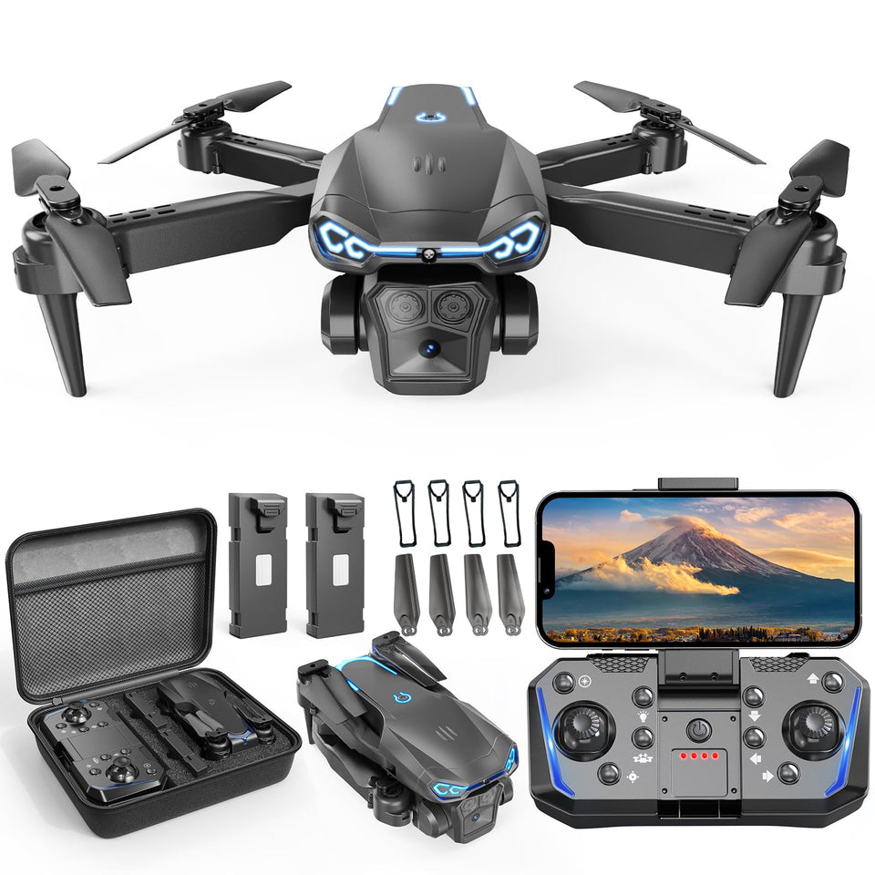 X-shop Foldable Drone with 1080P camera captures clear aerial shots for sharing