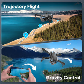 X-shop Foldable Drone gesture selfie enables hands-free photos