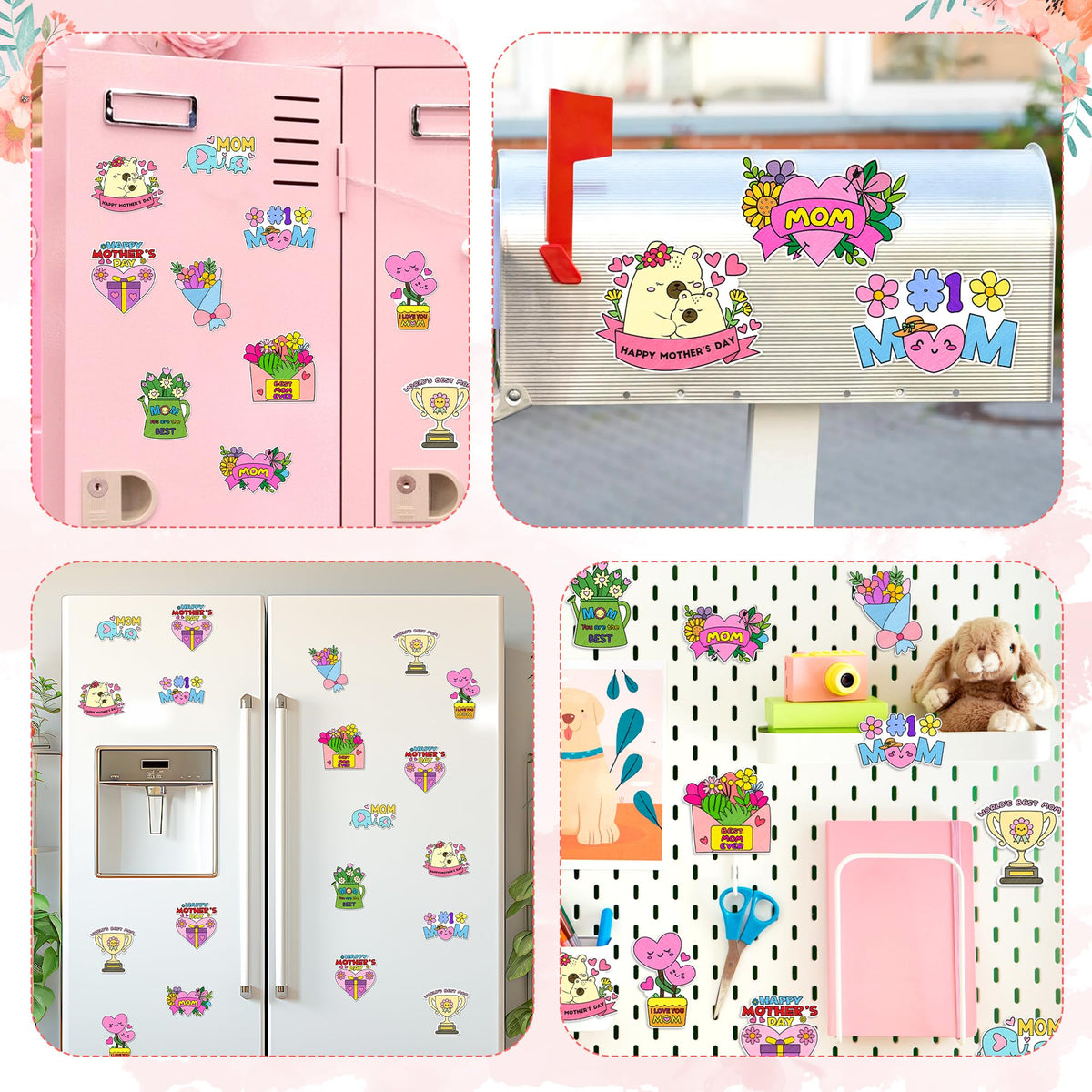 X1zuue kids craft magnets set for school projects and parties