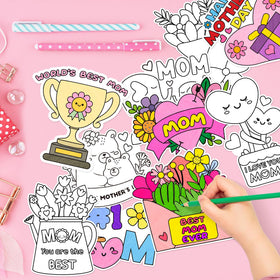 X1zuue DIY coloring magnets kit for creative family activities