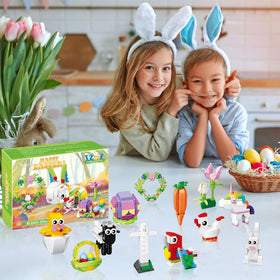 Xalvitra Easter blocks decorative play promotes creative decorating.