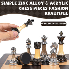 XAOHAO 3.5-inch king piece adds dramatic presence to the game.