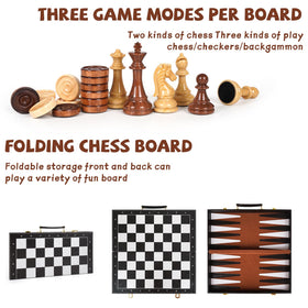 XAOHAO magnetic Staunton chess pieces close-up for stable play