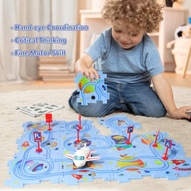 XAZASTOV twelve puzzle pieces encourage fine motor skills during play