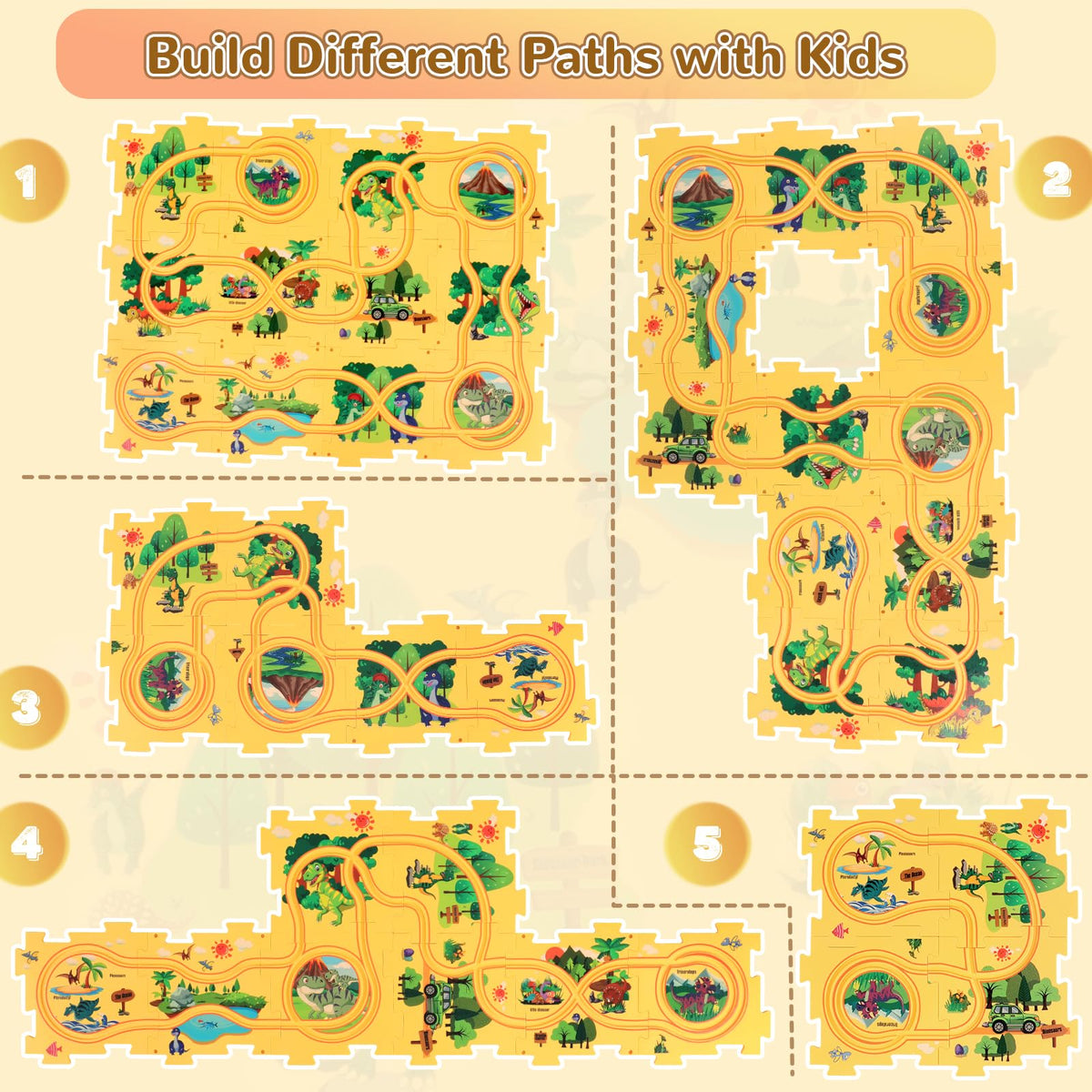 XAZASTOV edge-polished ABS plastic ensures safe, durable play.