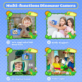 XBENDON Kids Camera with 64GB storage card ensures plenty of space for memories