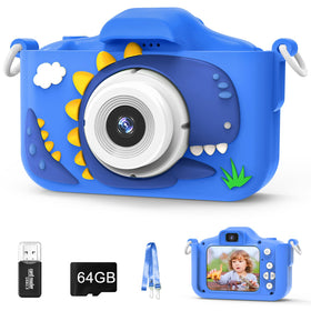 XBENDON Kids Camera front view showing compact, kid-friendly design for easy handling and quick photos