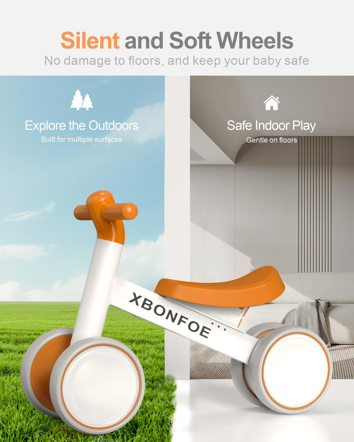 XBONFOE quick-assembly setup with snap-in design for minutes.