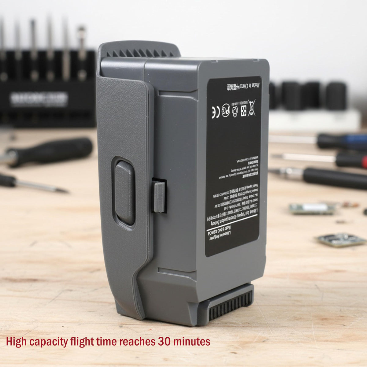 XDJXWJN 3850mAh battery for DJI Mavic 2 with LED indicator for safe operation.