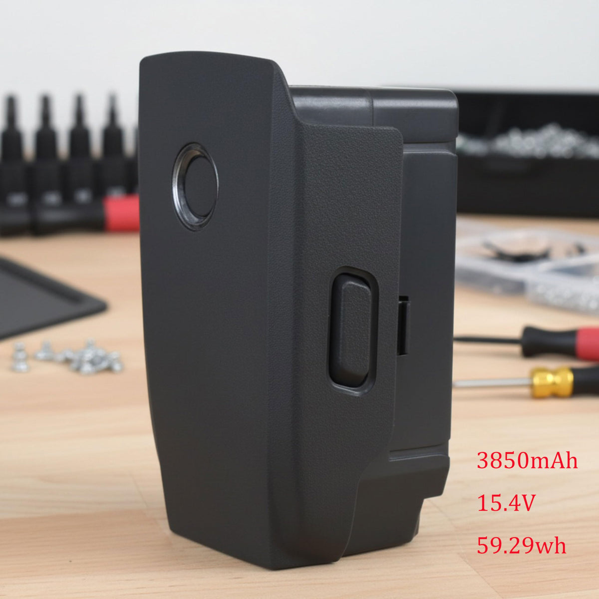 XDJXWJN 3850mAh battery compatible with Mavic 2 Pro and Zoom for longer flights.