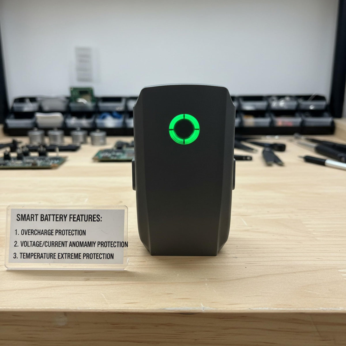 XDJXWJN 3850mAh battery self-heating feature supports cold-weather use.