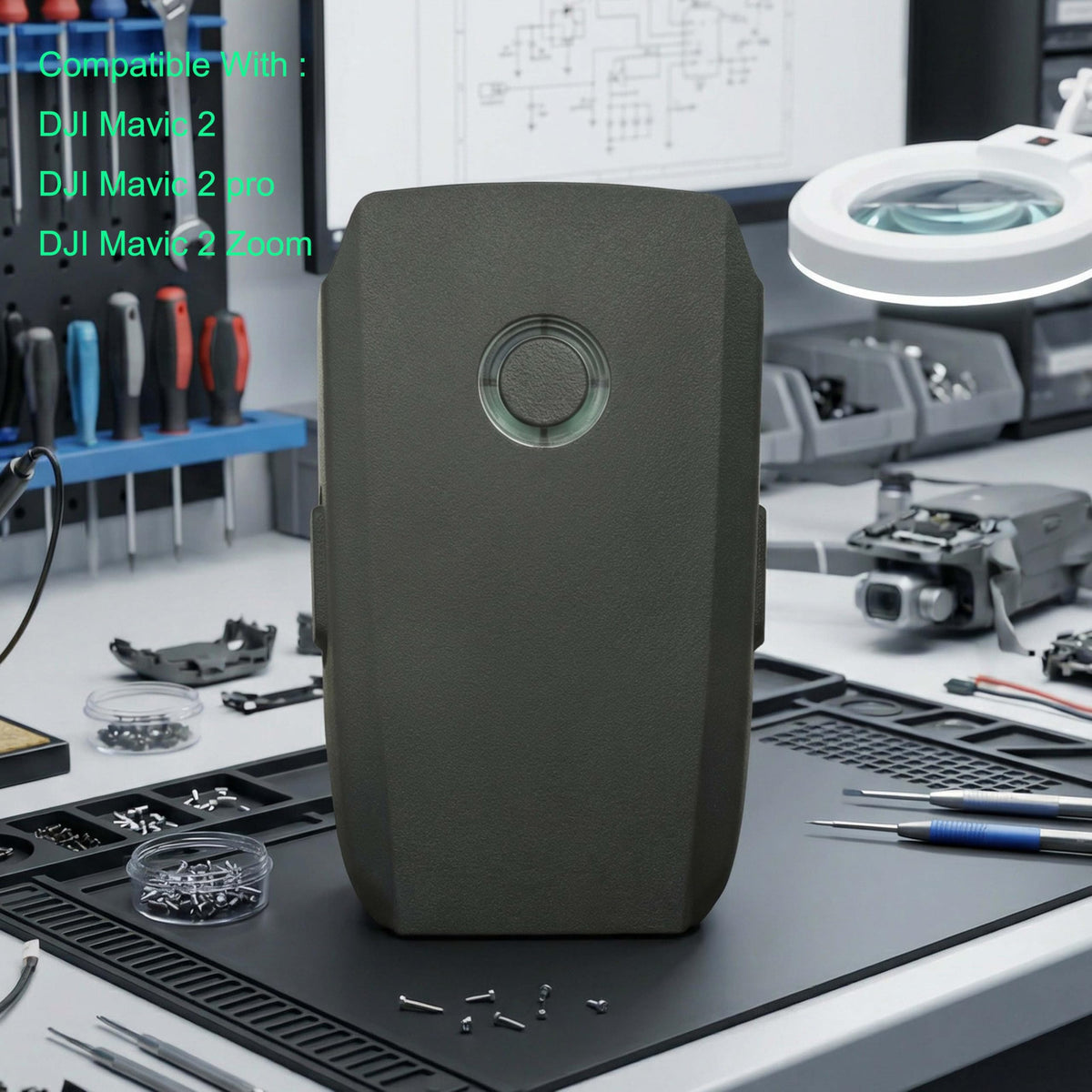 XDJXWJN 3850mAh battery side detail showing rugged build.