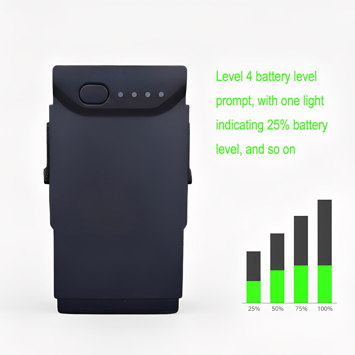 XDJXWJN Mavic Air battery in use during flight, reliable power
