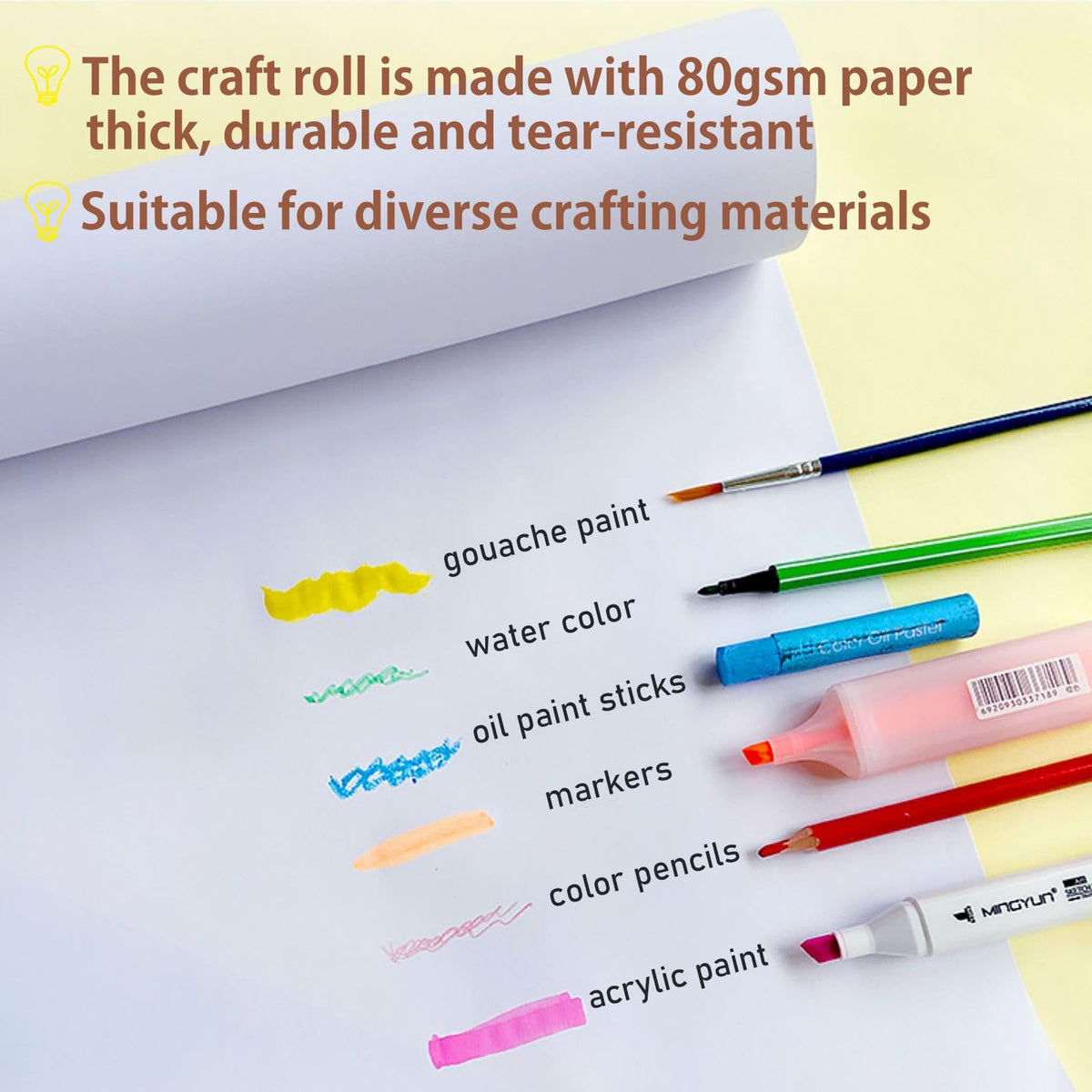 XDONEF watercolor pens set included, ready for bright doodles and experiments.