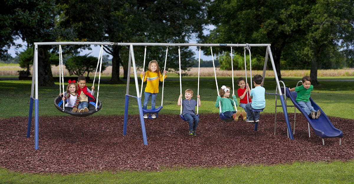 XDP Recreation 6-foot wave slide with handrails for safe rides