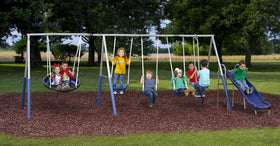 XDP Recreation 6-foot wave slide with handrails for safe rides