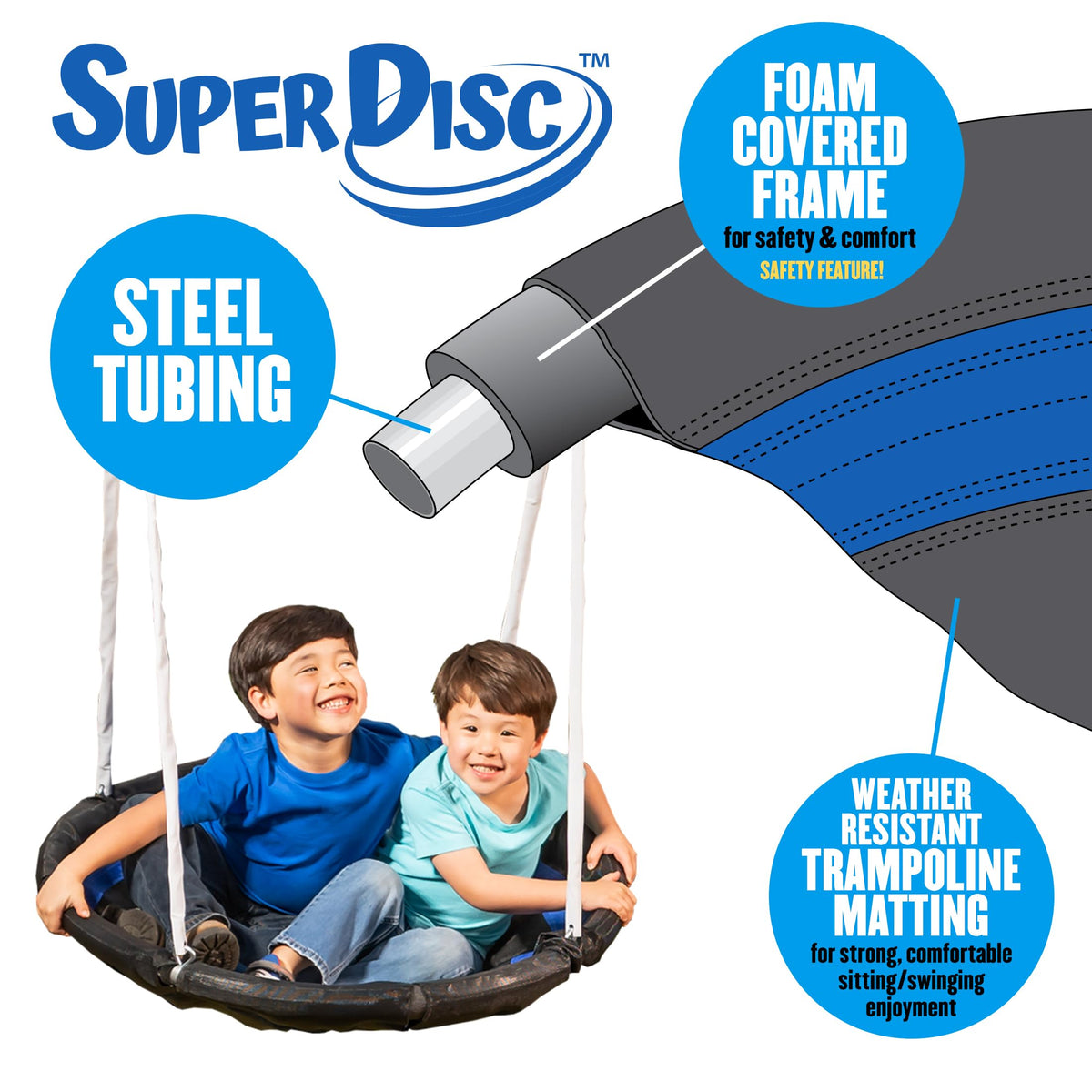 XDP Free N' Swing Stand-R-Swing for versatile solo or social play