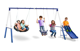 XDP Recreation Swingin' More Fun swing seat for kids offering secure outdoor play