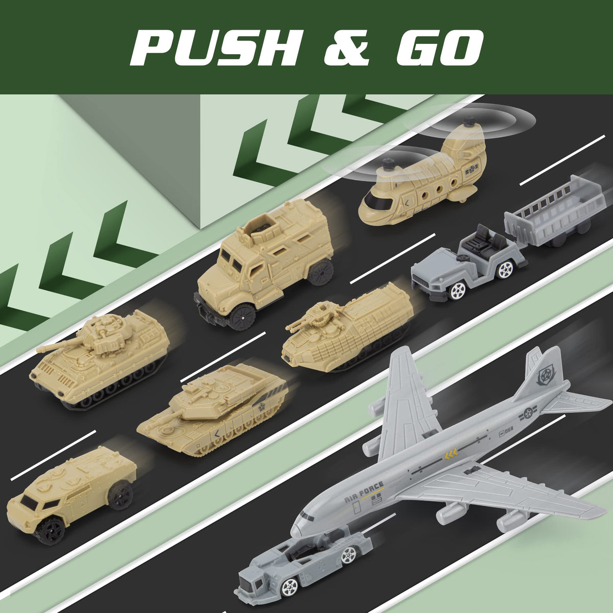 XDUOYJOY mini army men figures for storytelling battles