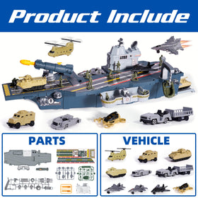 XDUOYJOY army vehicles and helicopters for action-packed role play