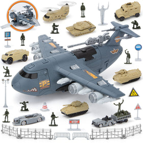 XDUOYJOY military airplane toy box set inspires imaginative play and storytelling.
