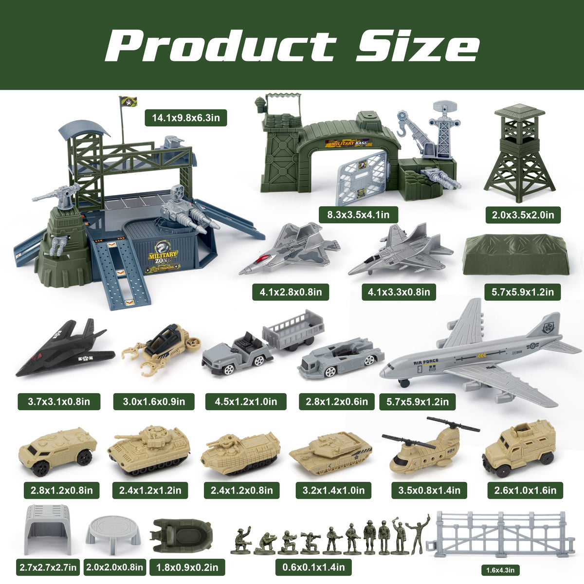 XDUOYJOY play mat setup featuring army vehicles for imaginative play