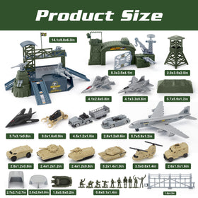 XDUOYJOY play mat setup featuring army vehicles for imaginative play