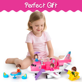 XDUOYJOY pink airplane toy gift-ready packaging