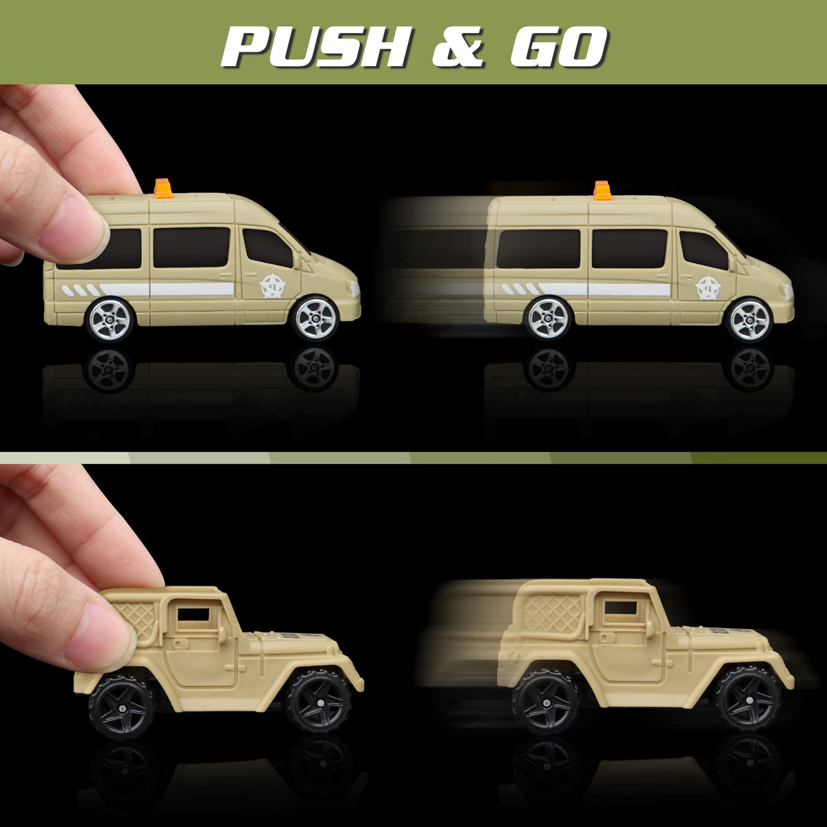 XDUOYJOY tank with opening panels demonstrates realistic features