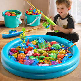 Xelabrion colorful magnetic fish variety for recognition and sorting