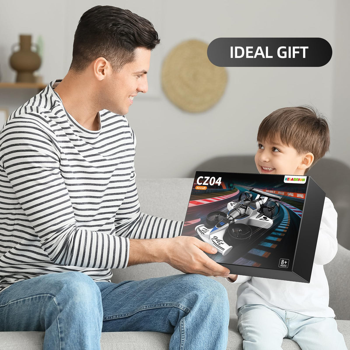 Xelabrion dual battery pack extends playtime in both modes.