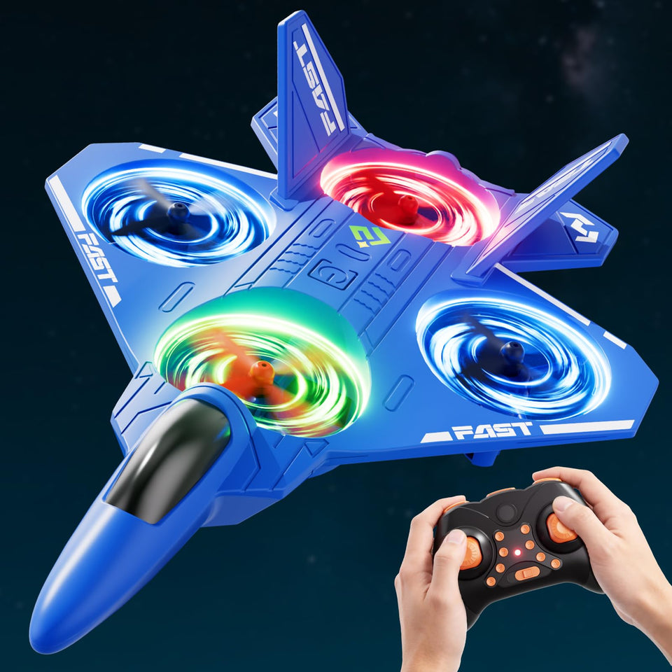 Xelabrion RC airplane one-key takeoff in action, beginner-friendly.