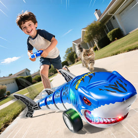 Xelabrion remote shark truck tail drift enables smooth spins.