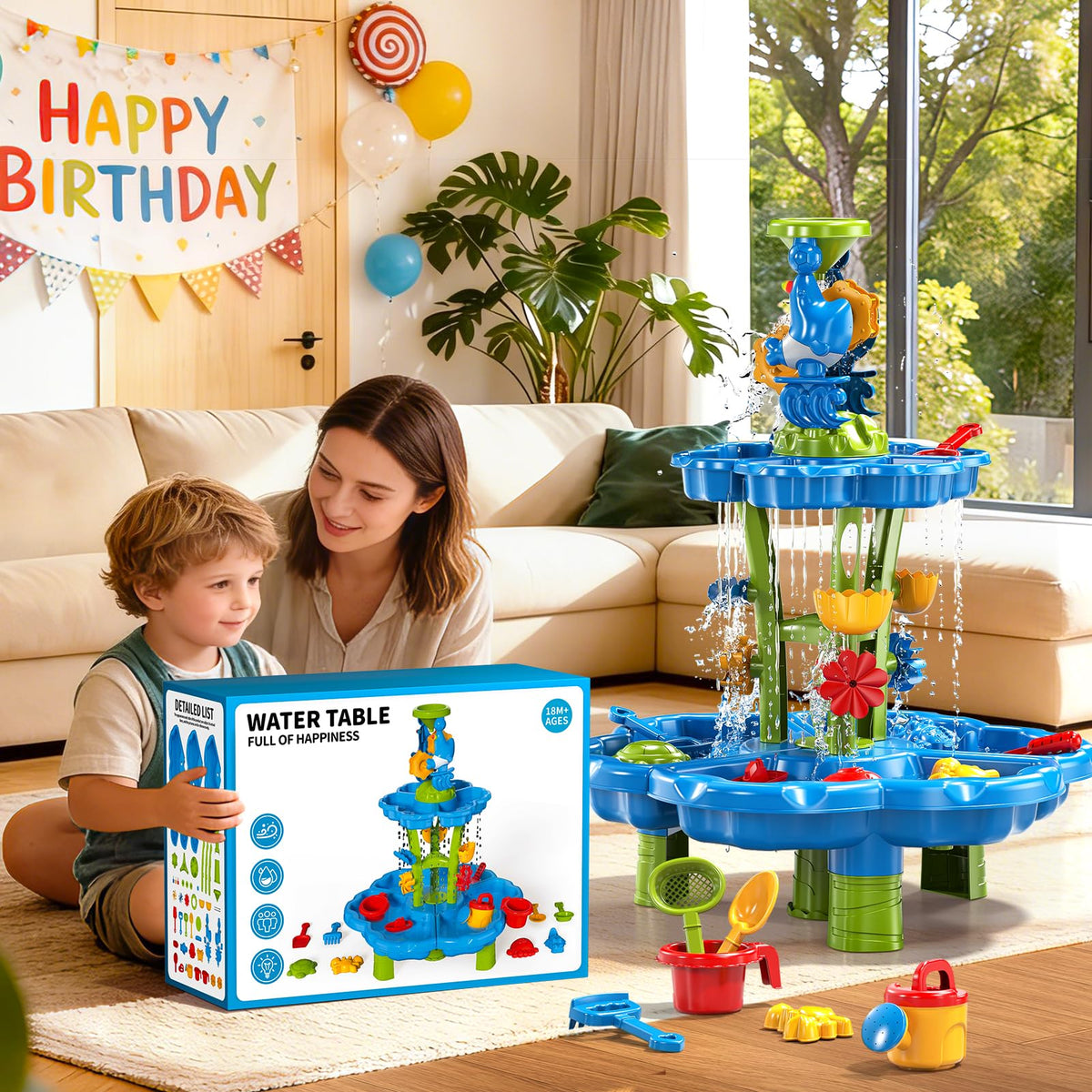 Xelabrion easy-to-clean surfaces simplify after-play cleanup