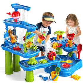 Xelabrion sand and water table top-tier channel enhancing interactive play with friends
