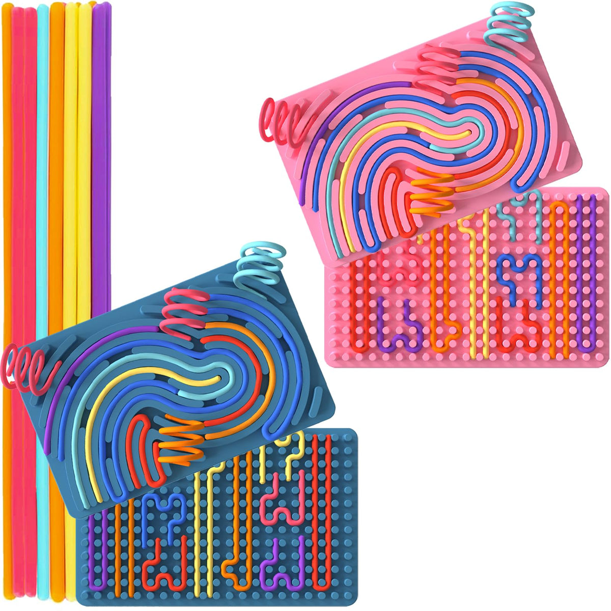Xesakesi sensory toy: Christmas stockings 2-pack for calming play and stress relief.