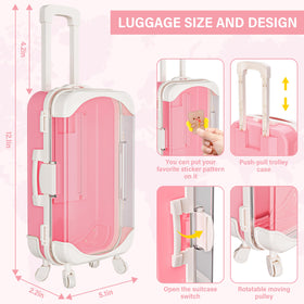XFBB Unicorn headrest adds cute comfy travel vibes for dolls