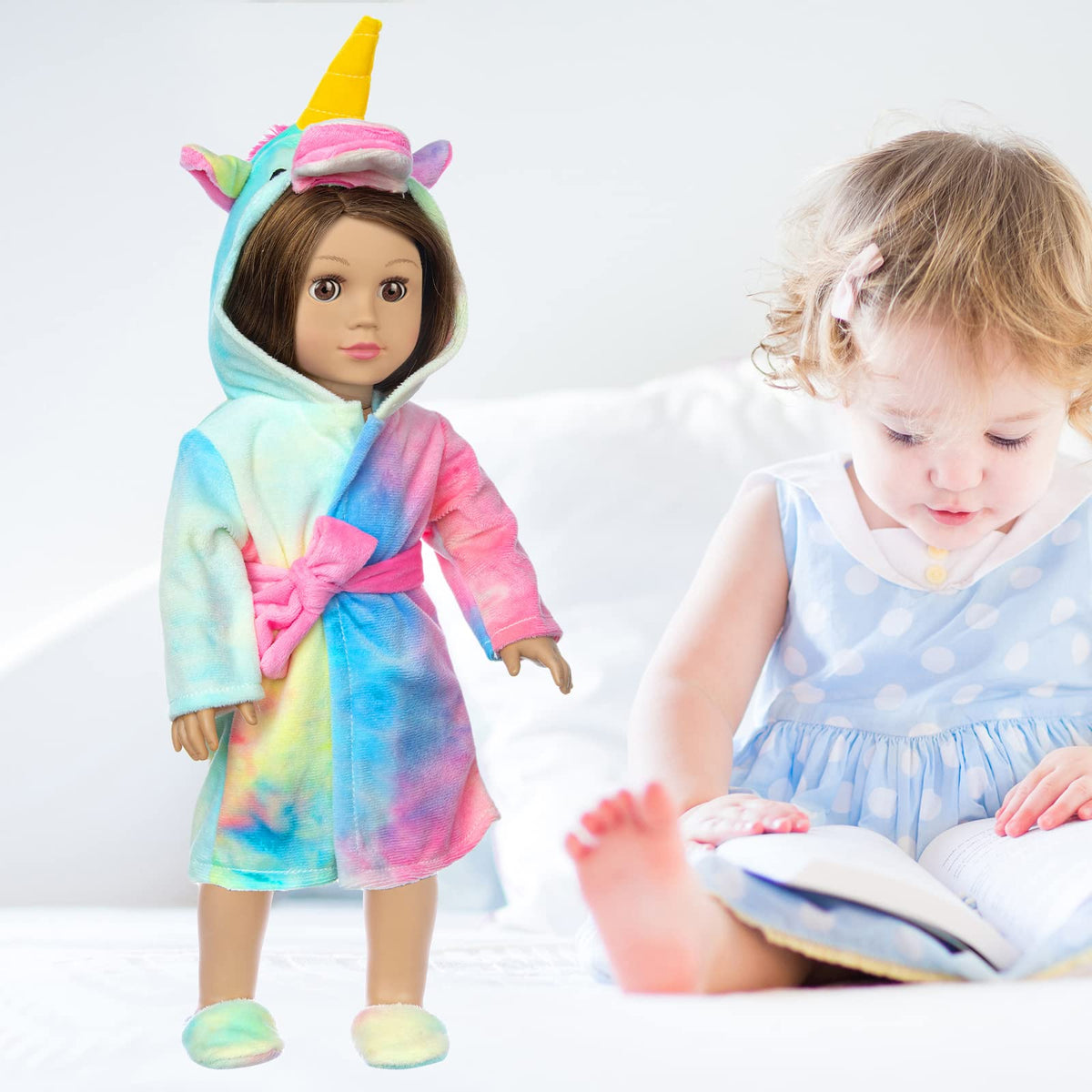XFEYUE neck pillow keeps dolls cozy on trips