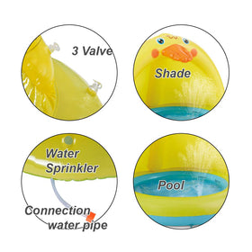 XFlated versatile pool for indoor baths or outdoor summer fun.