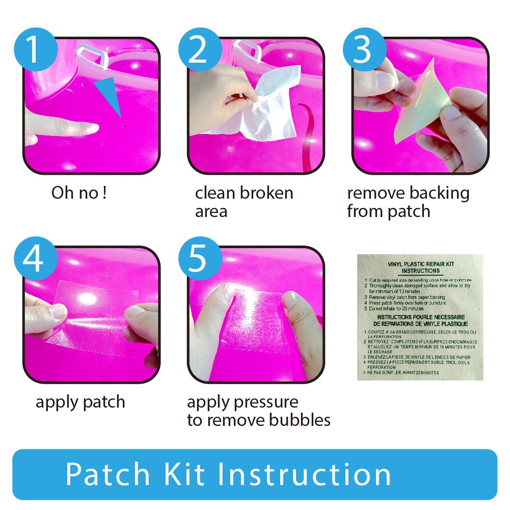 XFlated repair patch included for quick fixes and extended play.