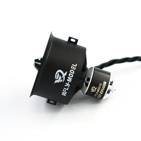 XFLY-MODEL 50mm EDF 12-blades spiral spinner enhances realism and balance for precise model flights.