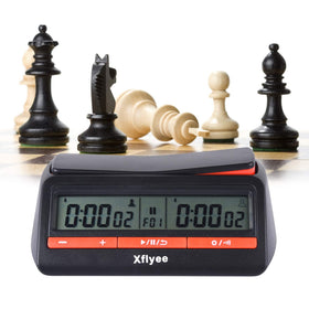 Xflyee Chess Clock control buttons for quick setup mid-game