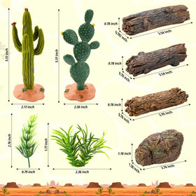 XGHSHW mixed cacti models add realistic desert scenery to playtime.