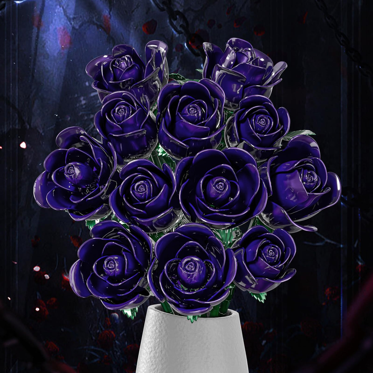 XGSHJ adjustable rose stem length enabling versatile vase fits