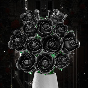 XGSHJ customizable-rose-bouquet-stems let you adapt height for any vase