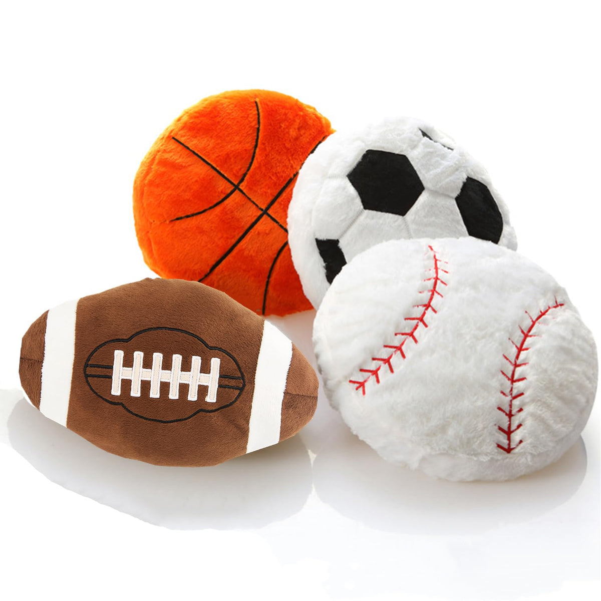 XIAOHONG soccer ball pillow enhances playtime and lounging with soft plush comfort.