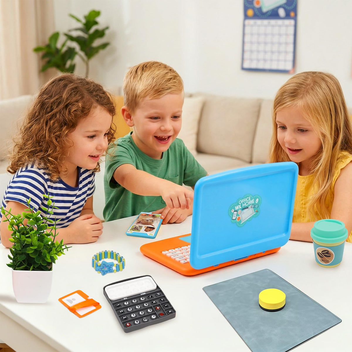 XIAPIA pop-up calculator for realistic pretend math play