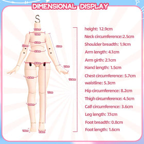XiDonDon Minty the Fantasy Forest materials shot notes ABS, PVC, and fabric textures