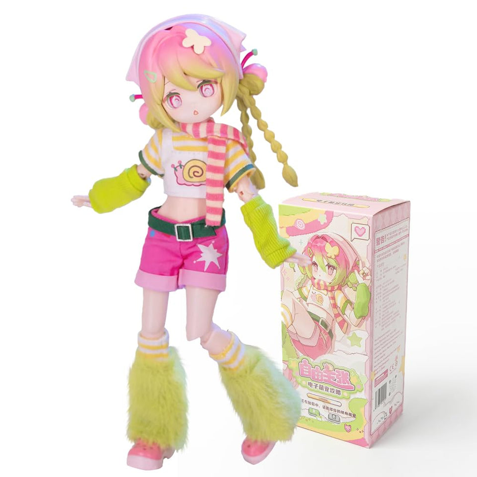 XiDonDon new electronic pet blind box cover showing the collectible design for display.